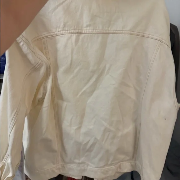 Pilcro white denim jacket - Picture 4 of 4